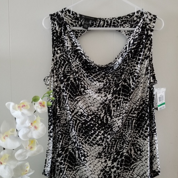 INC INTERNACIONAL CONCEPTS TOP SLEEVELESS SHIRT 🌸 - Picture 3 of 7